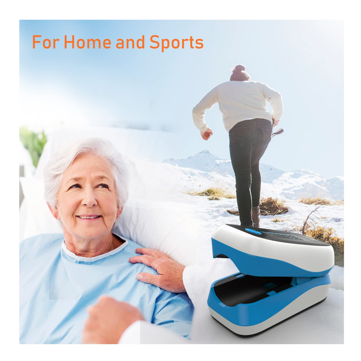 Miniatura 4 de Pulso Oximetro Adulto con Curva